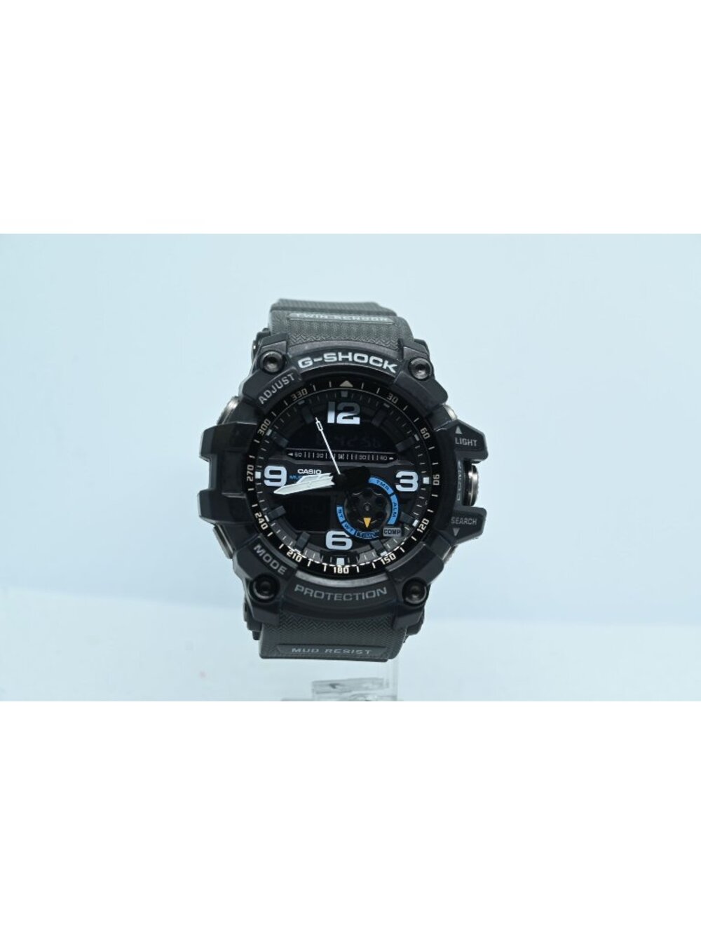 Casio G-Shock Mudmaster Twin Sensor Compass Gray Black Men's Watch GG-1000-1A8
